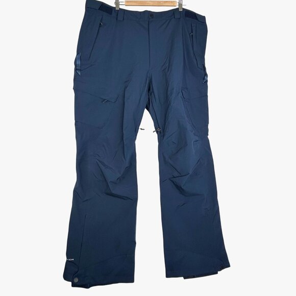Columbia Mens XXL Navy Powder Stash Snow Pants - Picture 1 of 10